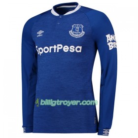Billige Fotballdrakter Everton Hjemmedraktsett 2018/19 Langermet